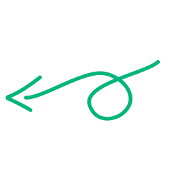 Arrow to CTA button Arrow to CTA button